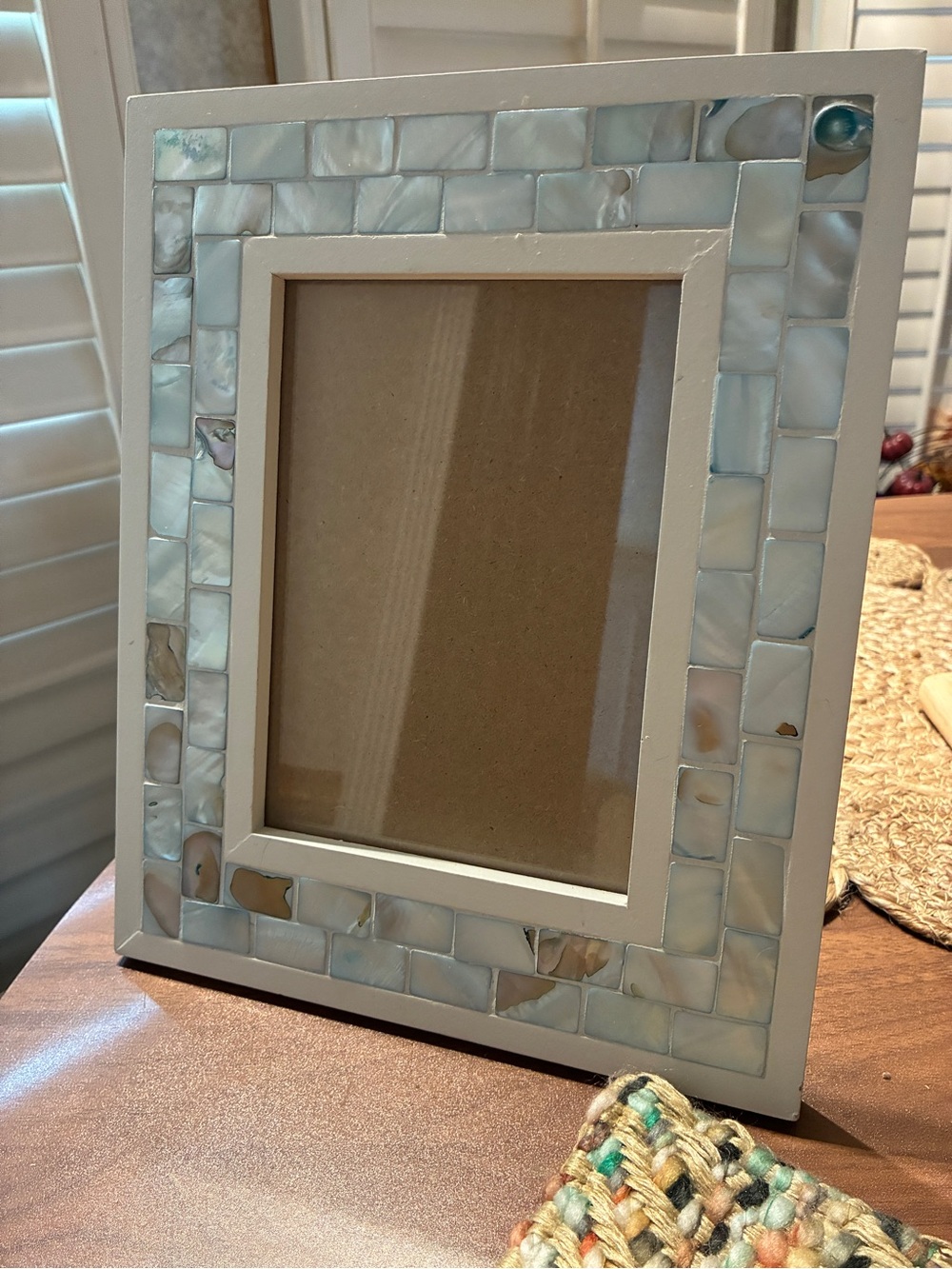 Mother of Pearl inlay frame for 5x7
